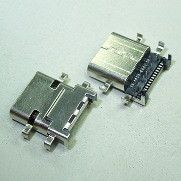 UTC231 USB Type – C Receptacle Offset 0.5mm HYBRID Type