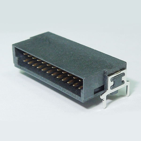 SMC03RD 1.27mm Pitch Male Dual Row Board to Board Connector Horizontal SMT Type w/ Board lock Dip Type ( Har-Flex )