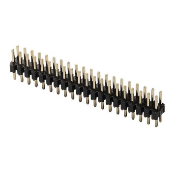 Pin Header Single & Dual Row Single Body Straight DIP TYPE ( Dual Row: 1.27*2.54mm)