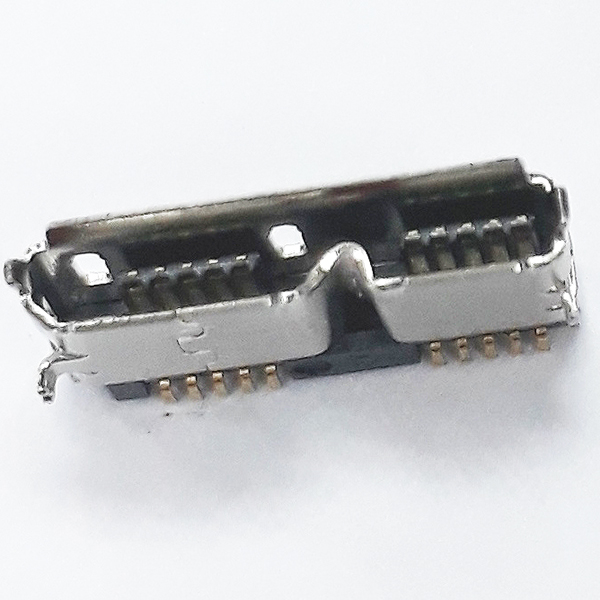 MCB44M USB 3.0 MICRO-B RECEPTACLE RIGHT ANGLE SMT