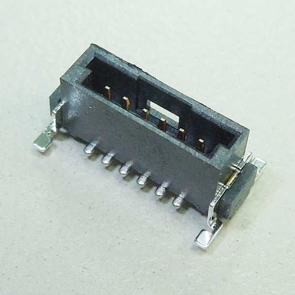 SMC07 1.27mm Pitch Single Board to Board Male Connector Vertical SMT TYPE (Mini Bridge) 