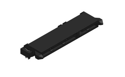 SAR43C- SATA Combo Receptacle 5.0mm Height Horizontal Reverse SMT Type