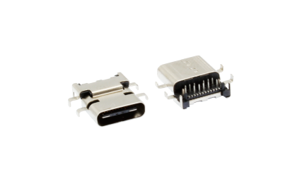 UTC231- USB3.2 Receptacle Mid-Mount DIP+SMT Type