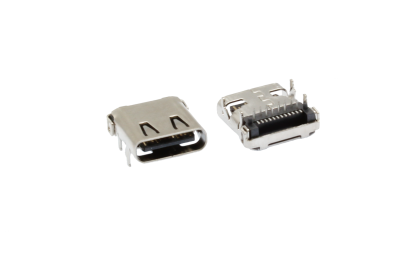 UTC232HF- USB3.2 Receptacle Top Mount DIP+SMT Type