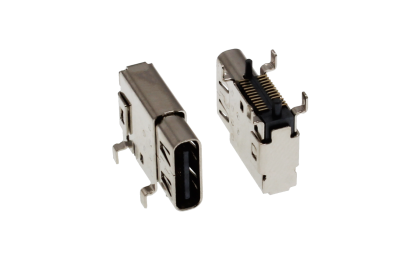 USB310- USB3.2 Receptacle Upright Flag SMT Type